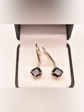 JAI Gemstone Drop Earrings